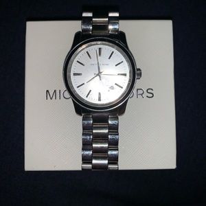 Silver Michael Kors watch 42mm